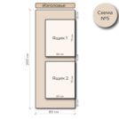 Кровать Mr.Mattress Site Box экокожа Beige 80х200