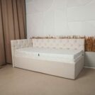 Кровать Димакс Бриони с подъемным механизмом 120x200 Велюр Velutto 33 уцененная 120х200