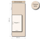 Кровать Mr.Mattress Site Box экокожа White 160х190