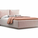 Кровать Nuvola Celeste Velutto 04 (с подъемным механизмом) 140х190